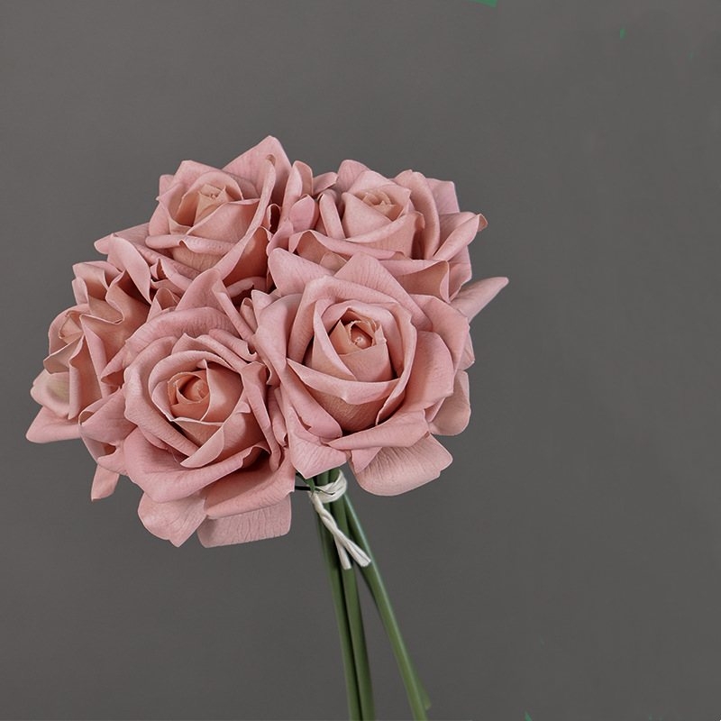 Artificial Rose Bunch with 5 Stems