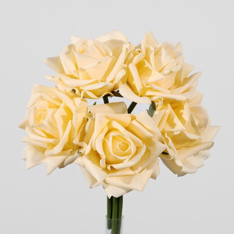 Artificial Rose Bunch with 5 Stems