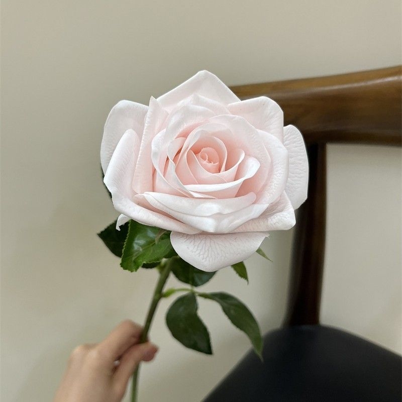Multi-colored soft-touch rose