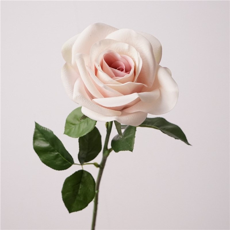 Multi-colored soft-touch rose