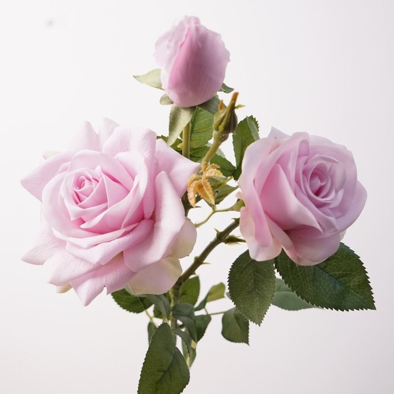 Autumn-style artificial rose spray