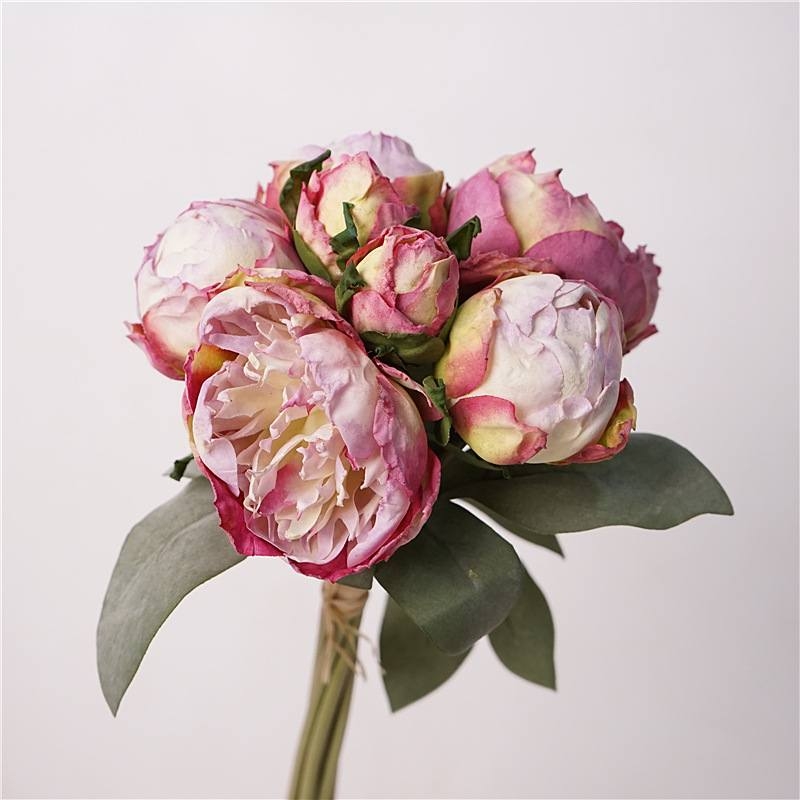 Vintage-style peony bunch