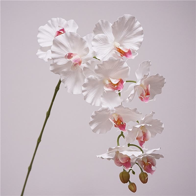 Artificial soft-touch Phalaenopsis orchid