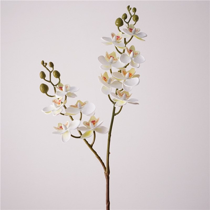 Artificial Phalaenopsis orchid with two branches