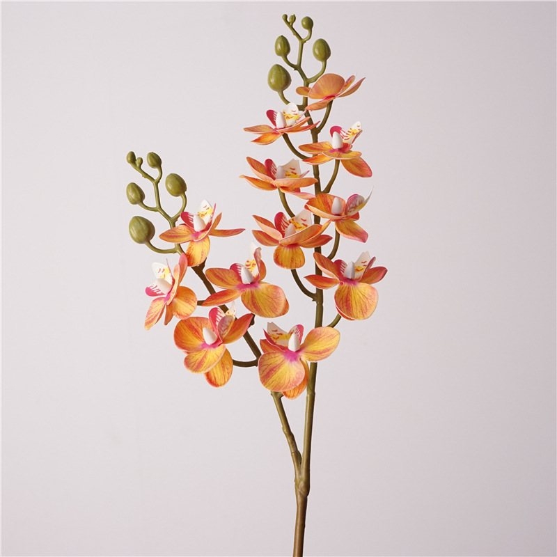 Artificial Phalaenopsis orchid with two branches