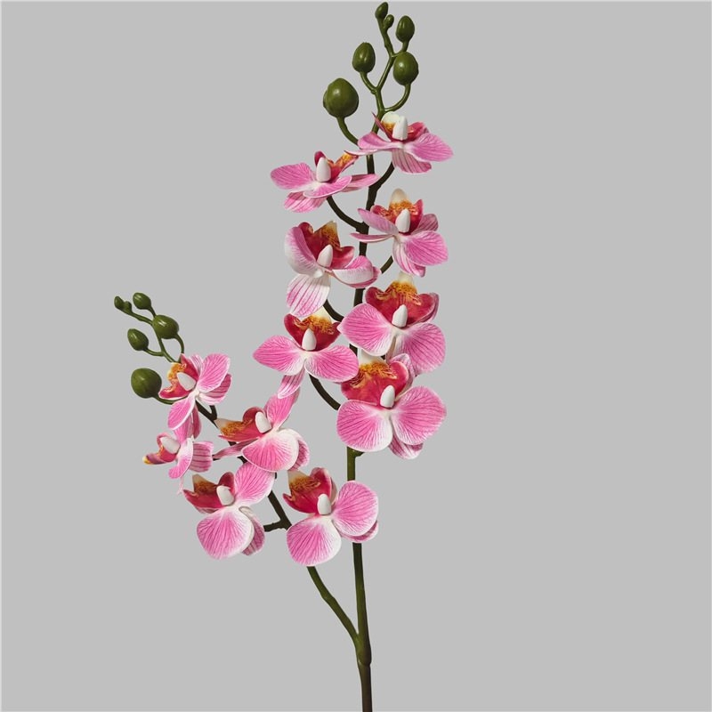 Artificial Phalaenopsis orchid with two branches