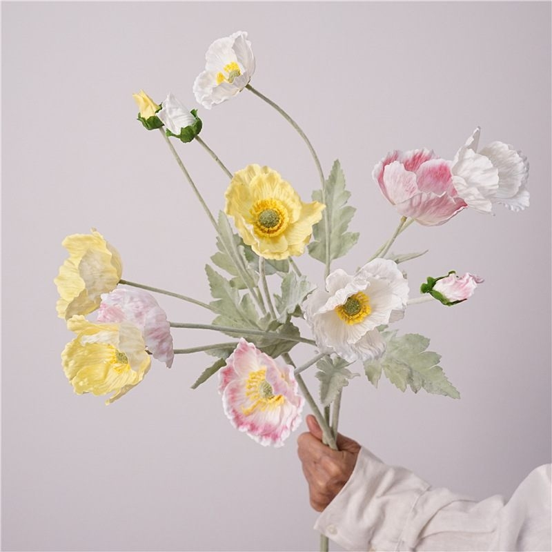 Wholesale Artificial Icelandic Poppy Stems