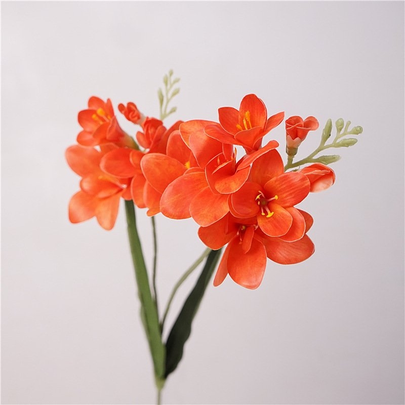 Soft-touch artificial freesia