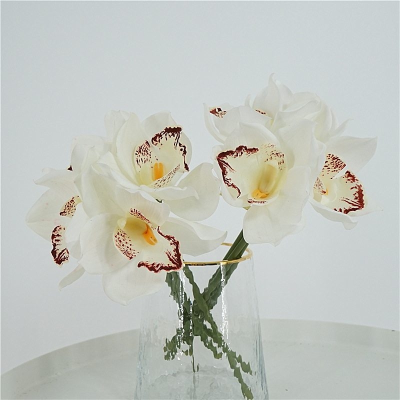 Artificial Cymbidium Orchid Bunch