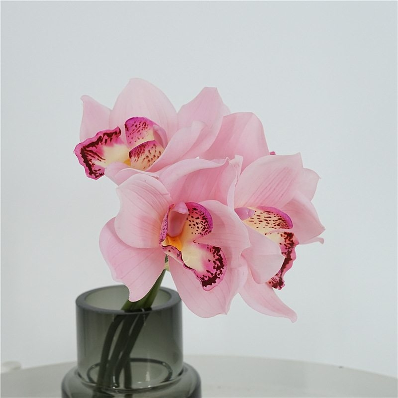 Artificial Cymbidium Orchid Bunch