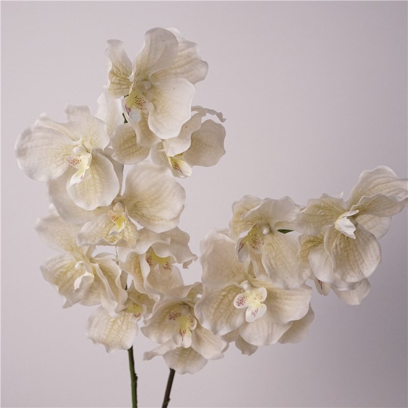 Artificial soft-touch realistic Vanda orchid