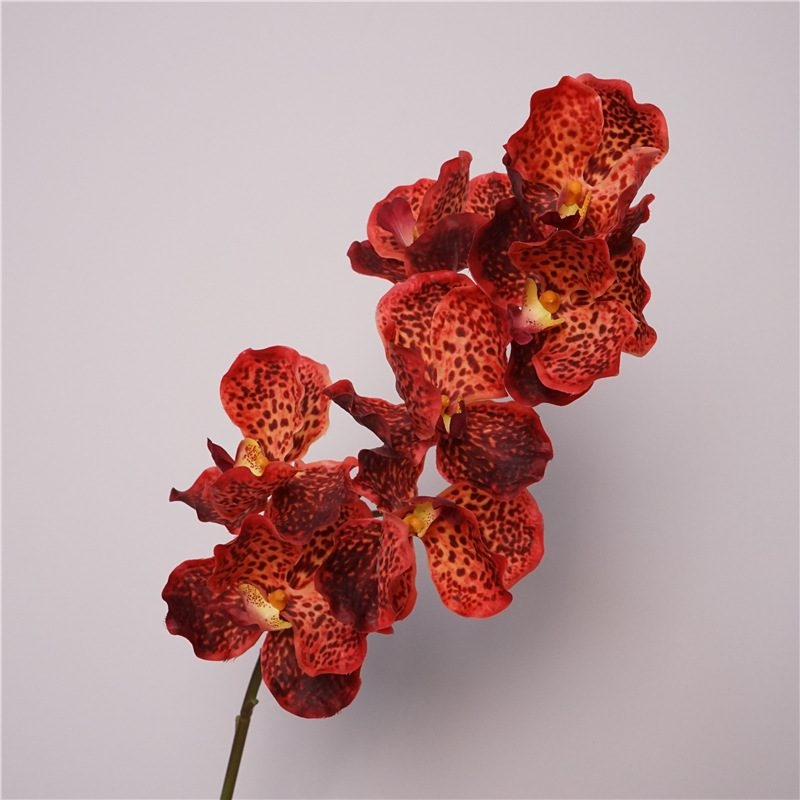 Artificial soft-touch realistic Vanda orchid