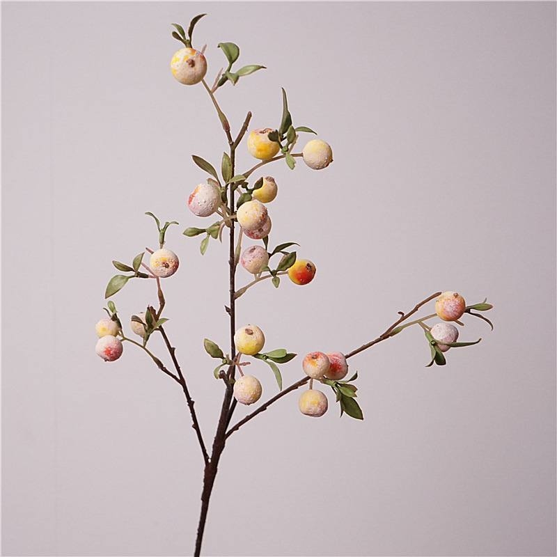 Artificial Mini apple Fruit Branch