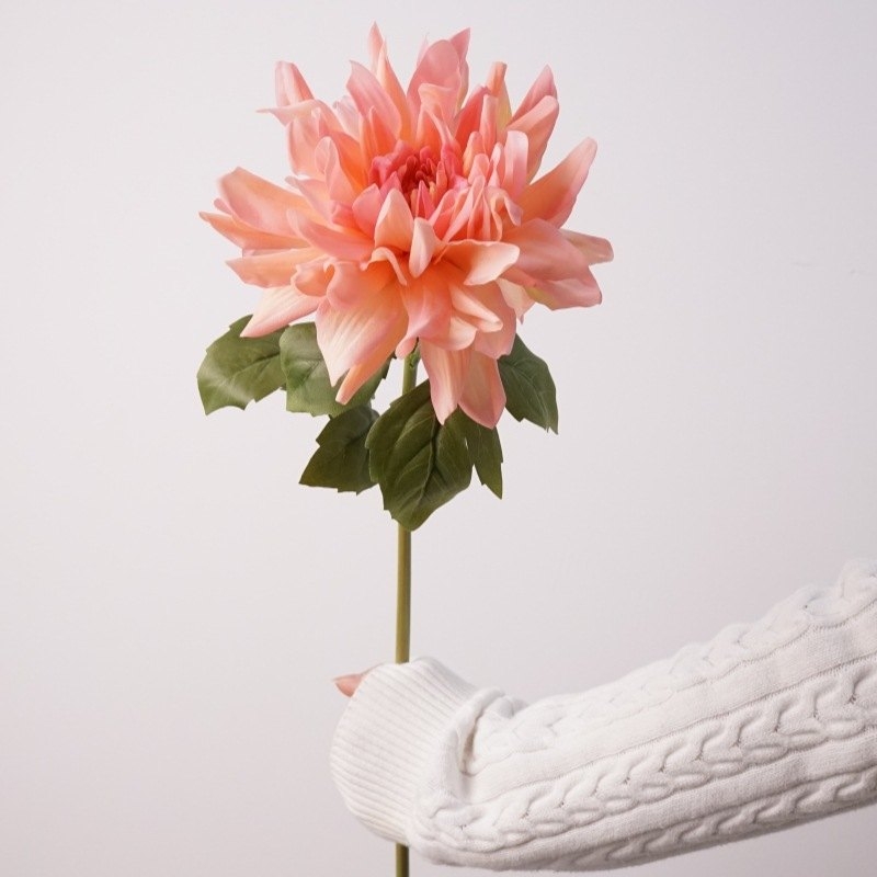Soft-touch Faux Dahlia
