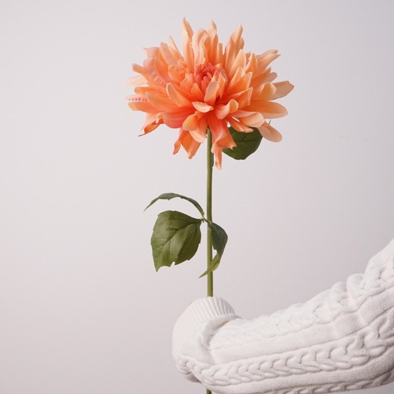 Soft-touch Faux Dahlia