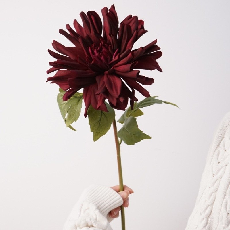 Soft-touch Faux Dahlia