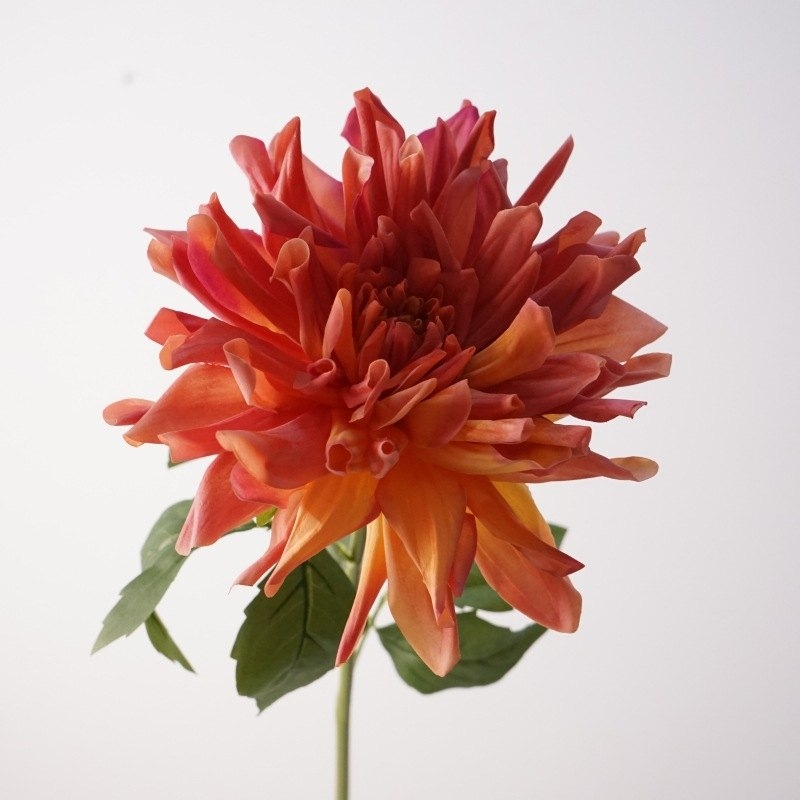 Soft-touch Faux Dahlia