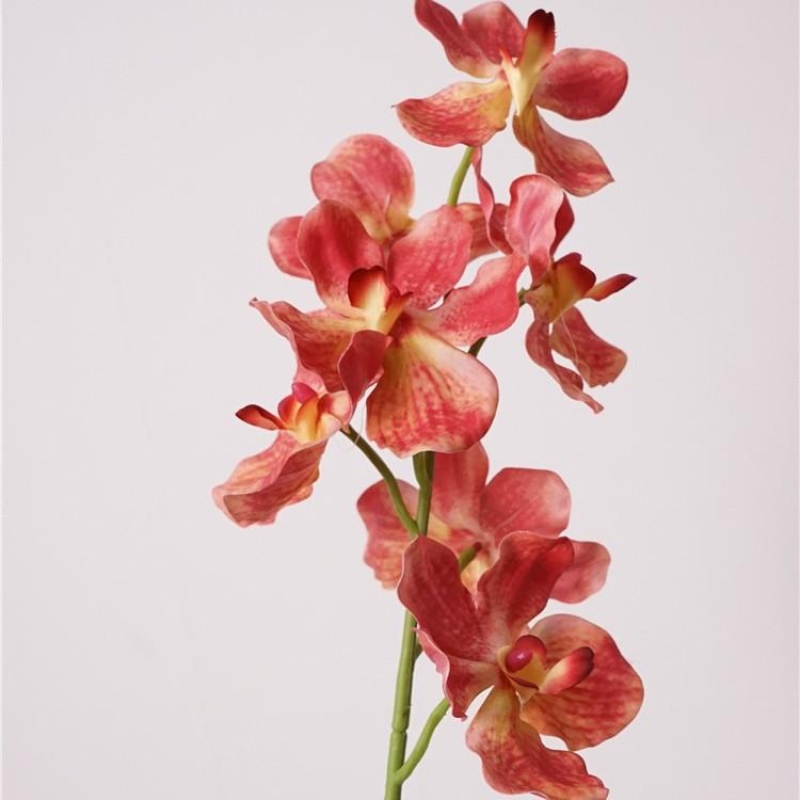 Soft-touch artificial Vanda Orchid Spray
