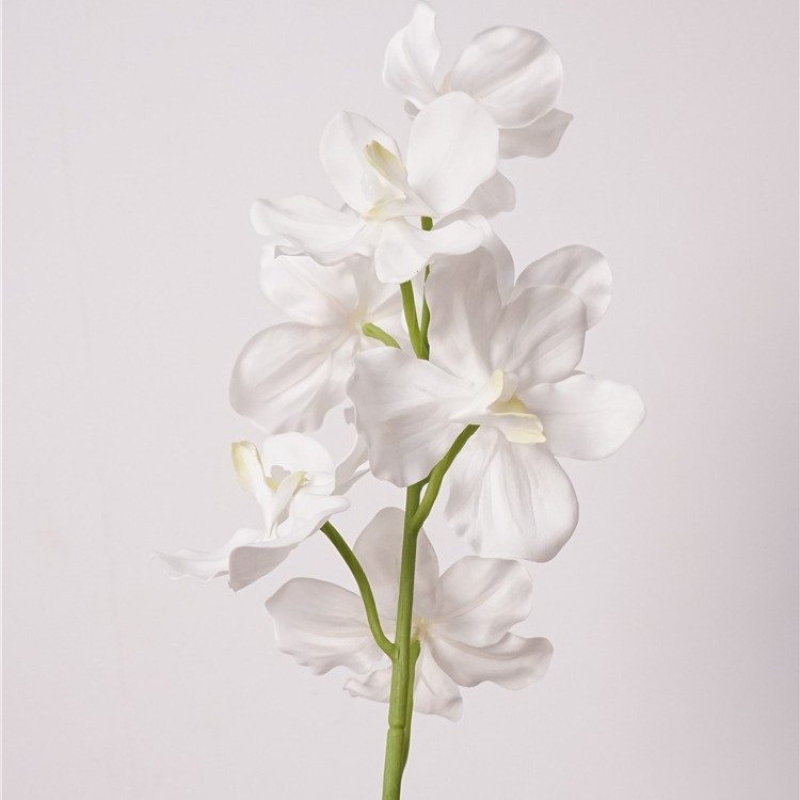 Soft-touch artificial Vanda Orchid Spray