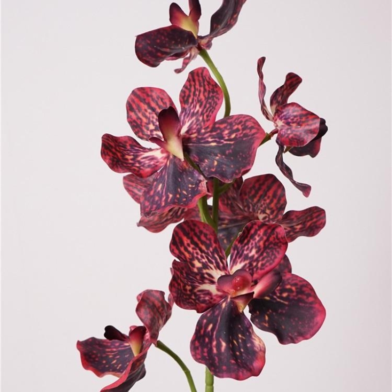 Soft-touch artificial Vanda Orchid Spray