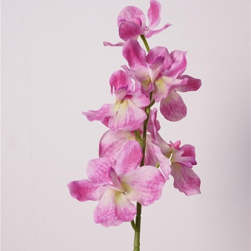 Soft-touch artificial Vanda Orchid Spray