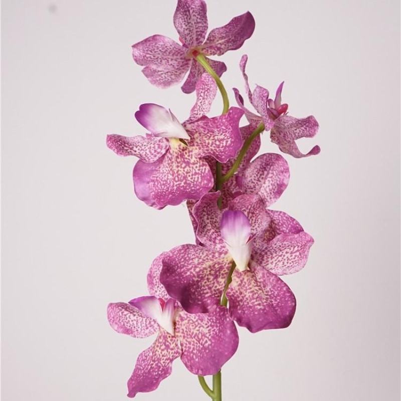 Soft-touch artificial Vanda Orchid Spray