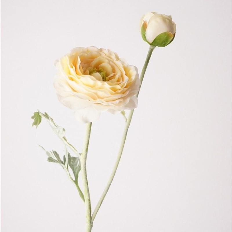 Soft-touch Faux Ranunculus