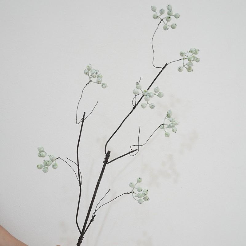 Artificial wild berry ornamental branches