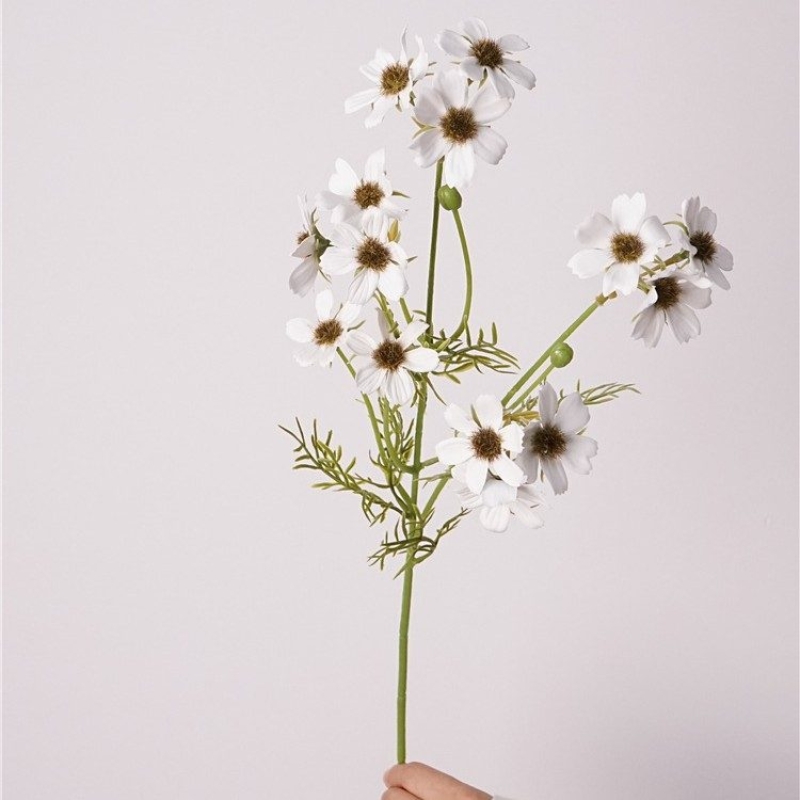 Artificial soft plastic chrysanthemums