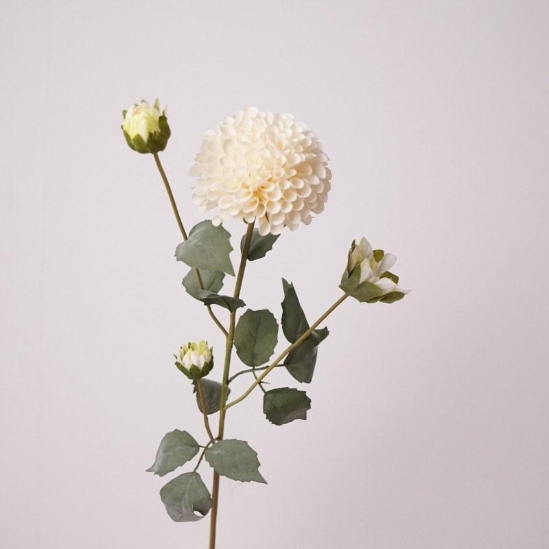Artificial fabric dahlia