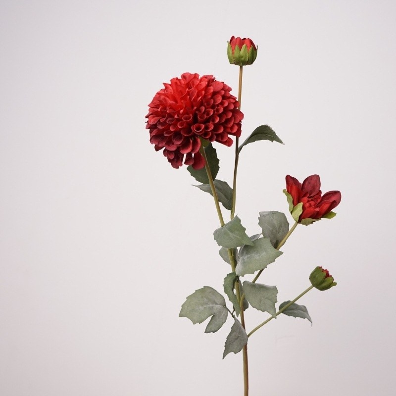 Artificial fabric dahlia