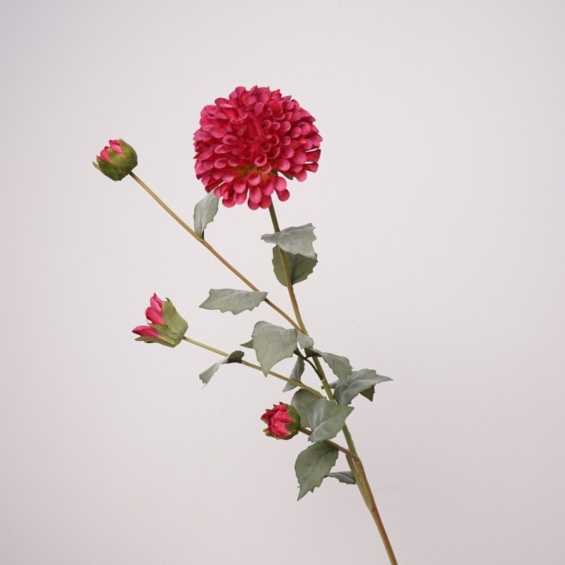 Artificial fabric dahlia