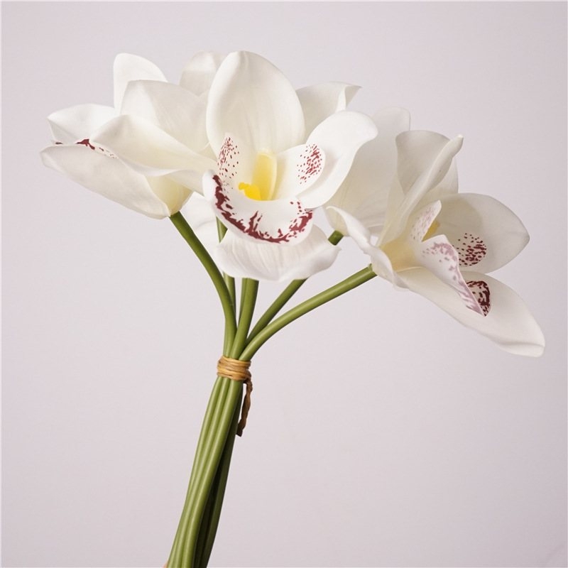 Artificial  Cymbidium Orchid Bunch