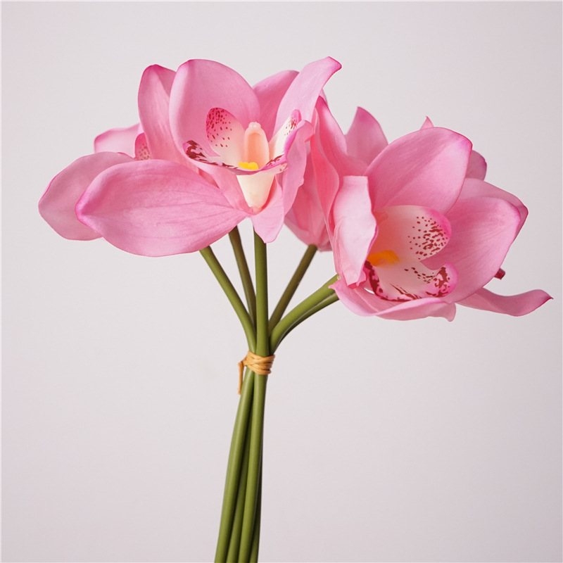 Artificial  Cymbidium Orchid Bunch