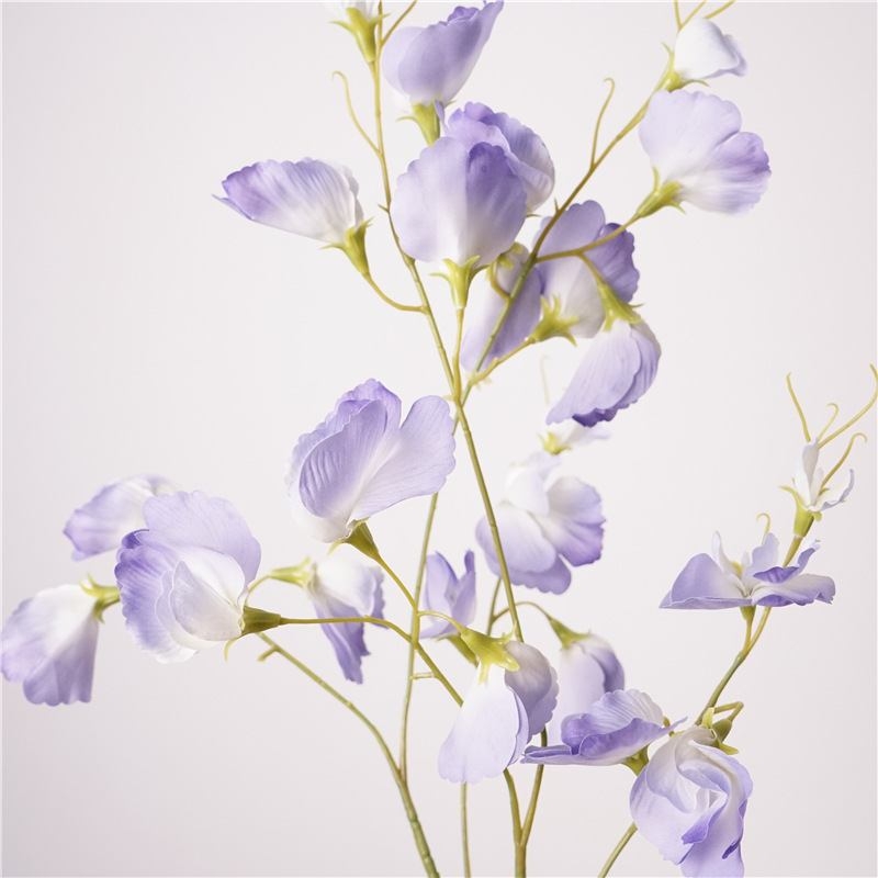 Artificial pea flowers