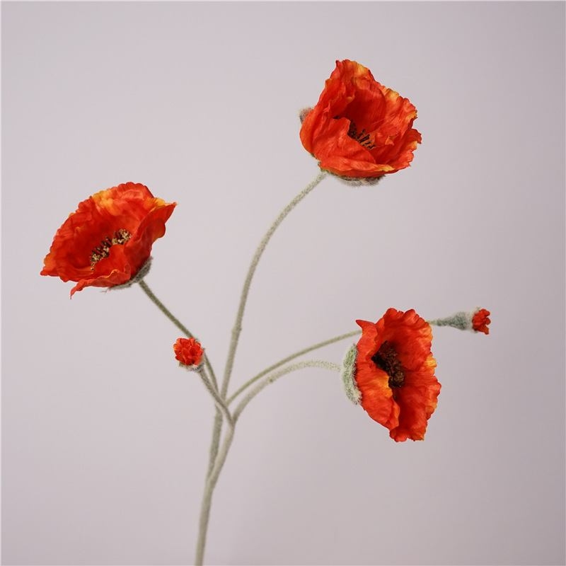 Wholesale Artificial Icelandic Poppy Stem