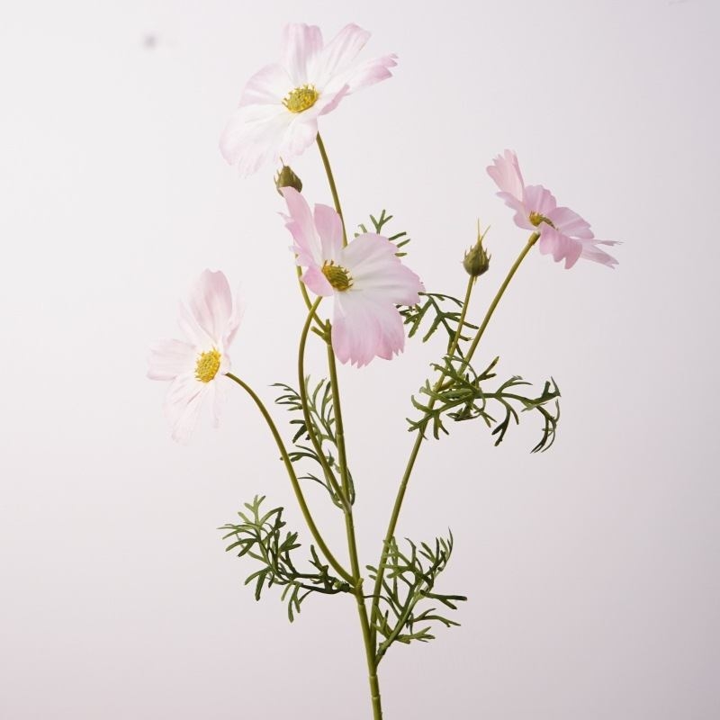 Wholesale Artificial Cosmos Spray – 33cm 4-Flower Branch