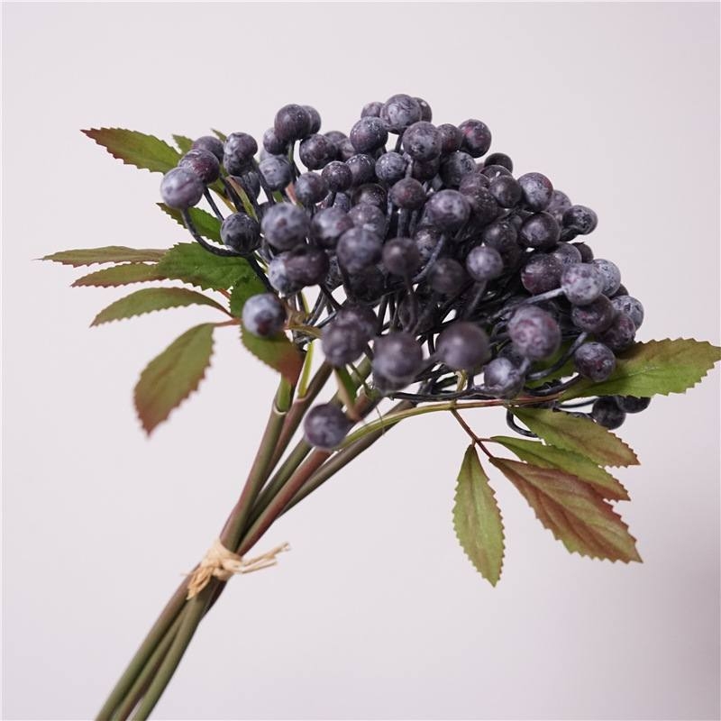 Artificial  Elderberry bunch