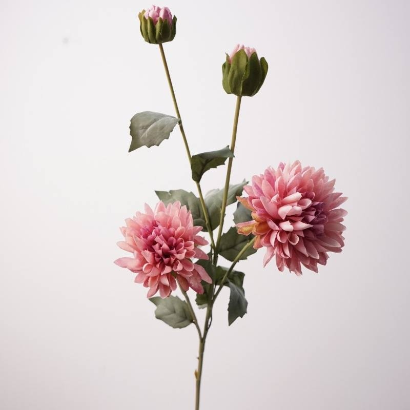 Artificial dahlias spray wholesale