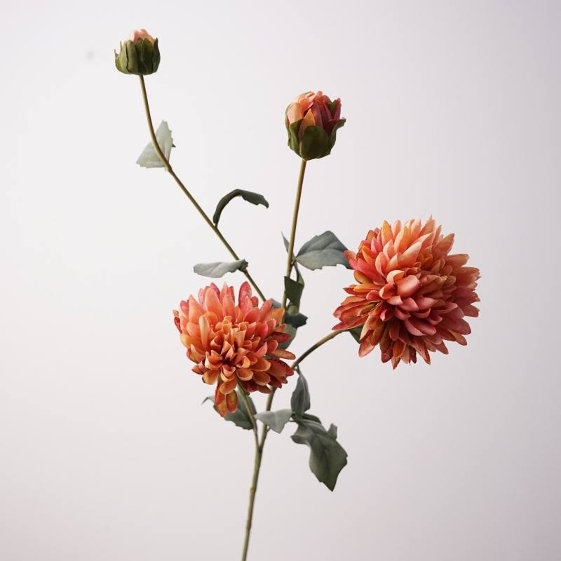 Artificial dahlias spray wholesale