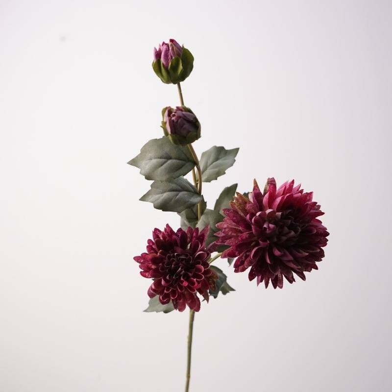 Artificial dahlias spray wholesale