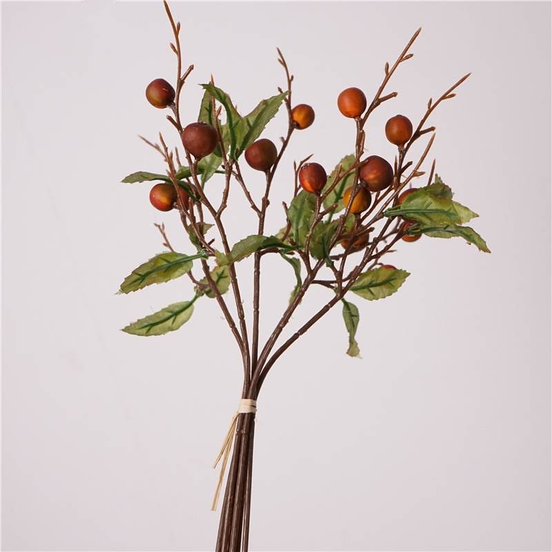 Artificial Mini Apple Branch  Wholesale