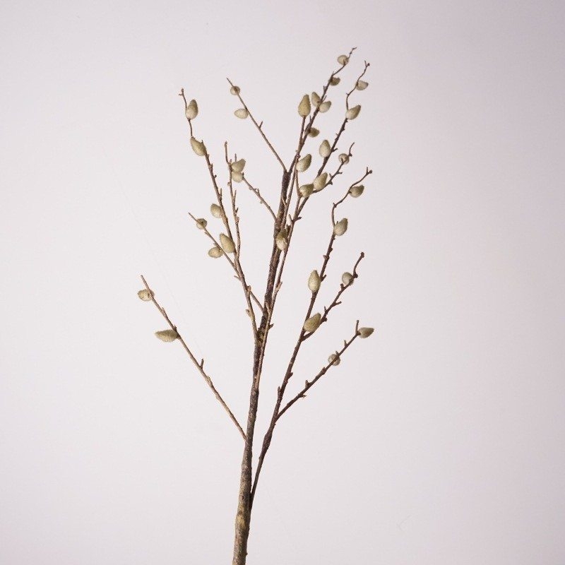 Artificial Silver Willow Twig