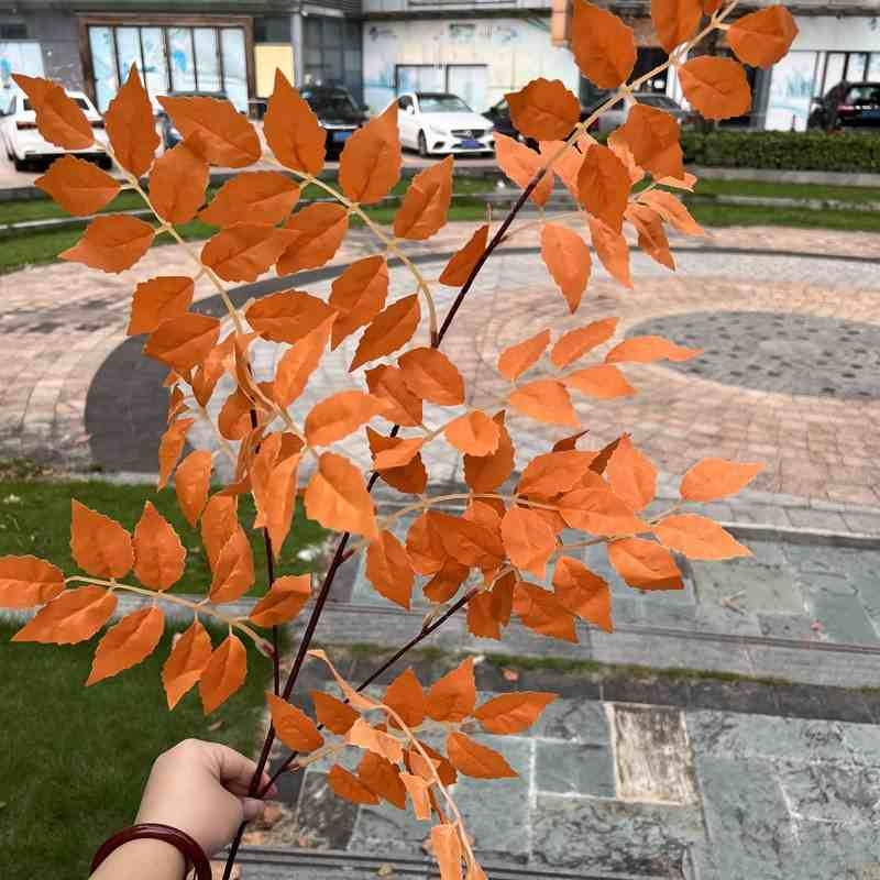 Artificial Campsis Leaves