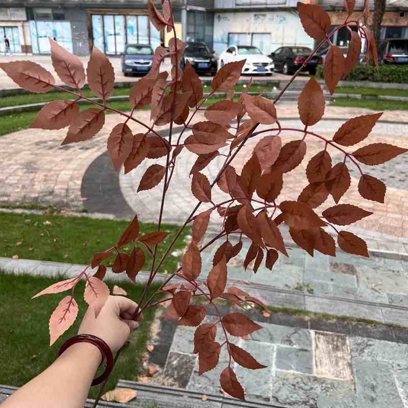 Artificial Campsis Leaves