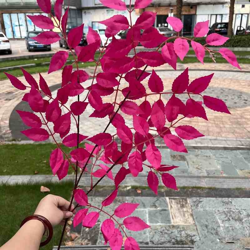 Artificial Campsis Leaves