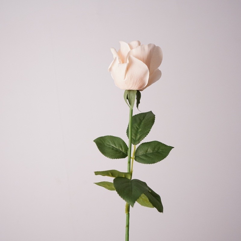 Soft-Touch Artificial Rose Bud Stem – 60cm