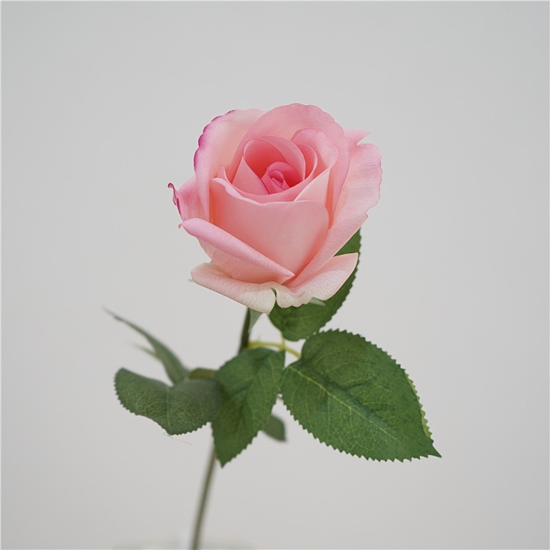 Soft-Touch Artificial Rose Stem – 47cm
