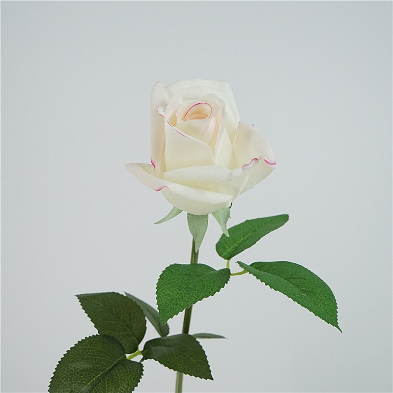 Soft-Touch Artificial Rose Stem – 47cm