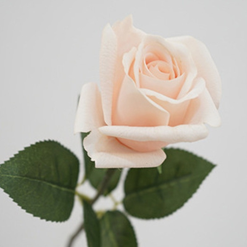 Soft-Touch Artificial Rose Stem – 47cm